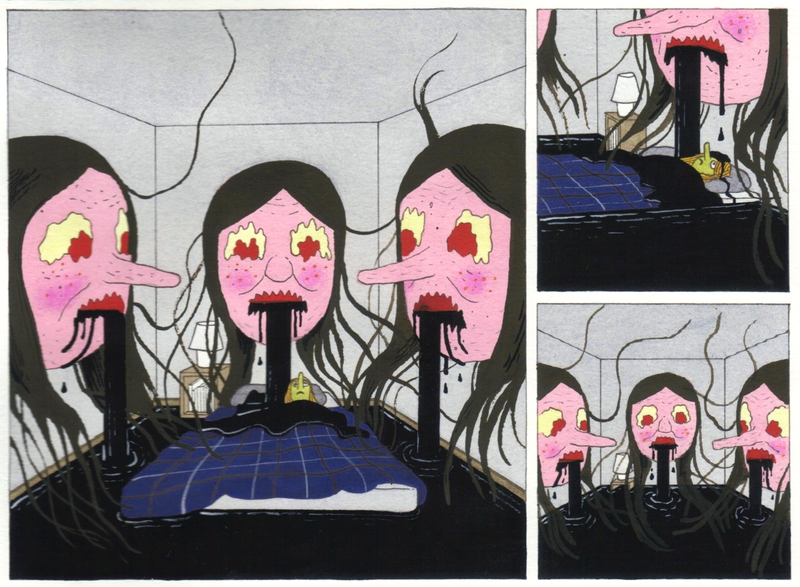 Illustration for article titled Megahex’s Simon Hanselmann on comics, cross-dressing, and getting high